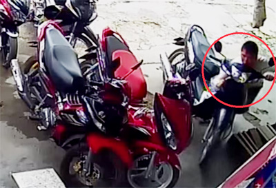 lam dong lien tiep xay ra mat trom xe may